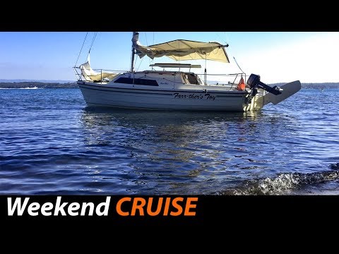 Farr 7500 Trailer Yacht - April 2018 Trailer Sailing on Lake Macquarie, NSW, Australia