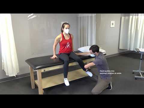 Manual Muscle Test for Hip Internal Rotation