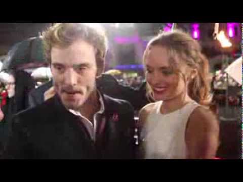 Sam Claflin Hunger Games Catching Fire Premiere