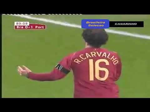 Brazil Vs Portugal (0-2) Goals - Friendly Game 2007