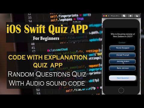 Quiz App in Swift iOS - Learn App For Beginners