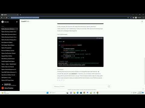 Python Create Directory Recursively