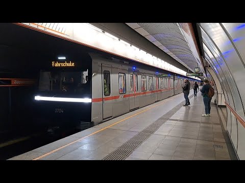 Der X-Wagen auf Schulungsfahrt | U-Bahn Wien