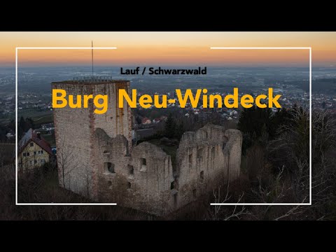 Burg Neu Windeck | Schöne alte Ruine im Schwarzwald | Phil Goes Traveling