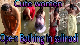 Ope-n holy bath in salinadi- स्वस्ता