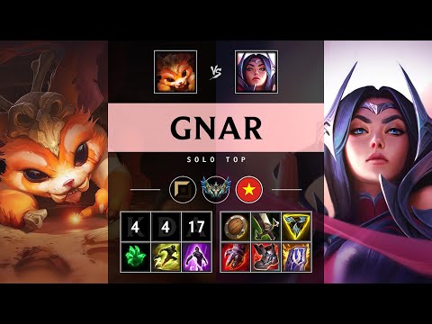 Gnar Top vs Irelia - VN Challenger Patch 25.17