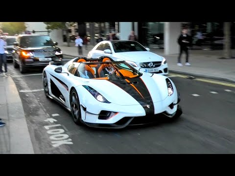 The First 1500 HorsePower Koenigsegg REGERA on the road in London!