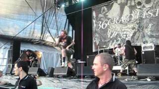 36 Crazyfists LIVE [We Gave It Hell] - Soundwave Festival 2009