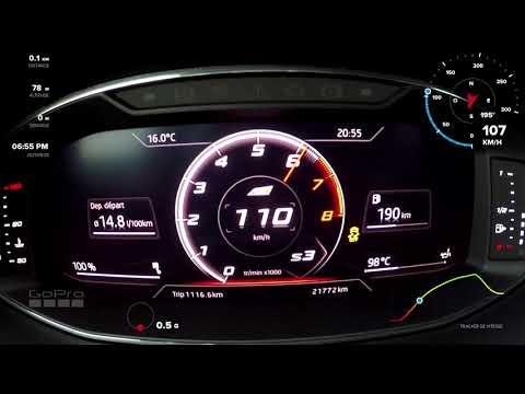 SEAT LEON CUPRA 290 DSG7 | STAGE 1 E85 | 390cv | ACCELERATION 1000m DA | 23.3.sec | Performance Box