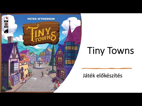 Tiny Towns - Egyszemélyes előkészítés - Robert SoloPlay