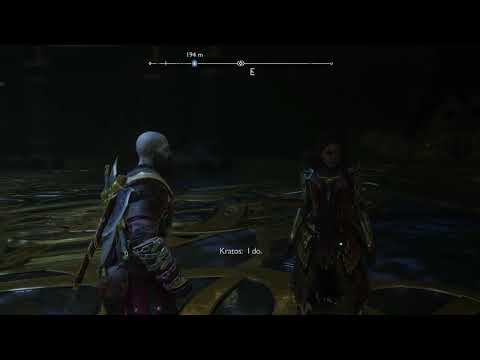 Kratos thanks both Freya and Mimir for  their help.