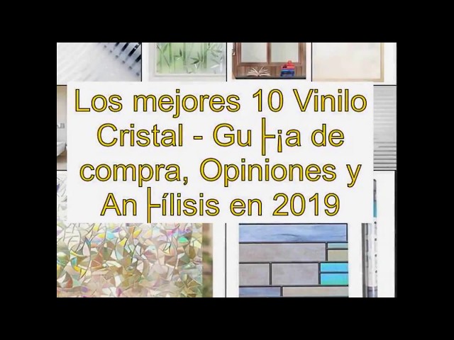 Vídeo relacionado con rabbitgoo 3D Vinilo Ventana Pegatina Translúcida Adhesiva Decorativa Pelicula del Vidrio, Electricida Estática para el Cristal Ventana, Control de Calor y Anti UV para Baño Cocina Oficina 90x200cm