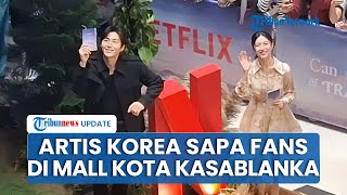 Kehadiran Aktor Korea Kim Seon Ho dan Go Youn-jung di Mall Kota Kasablanka Jadi Sorotan Publik