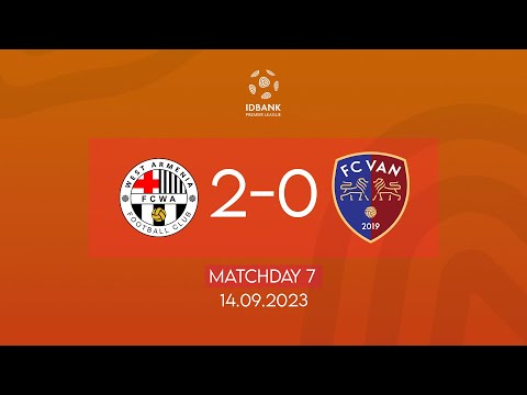 IDBank Premier League. Matchday 7. FC West Armenia - FC Van (14.09.2023)