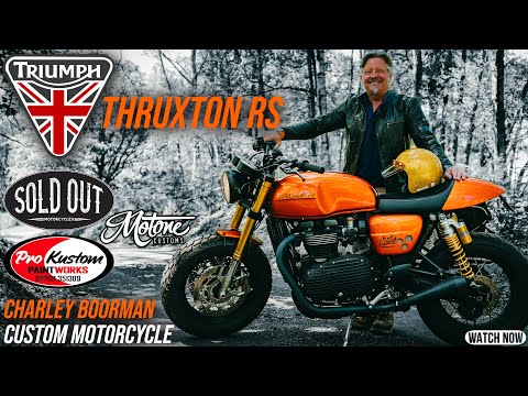 Charley Boorman / CUSTOM TRIUMPH THRUXTON RS