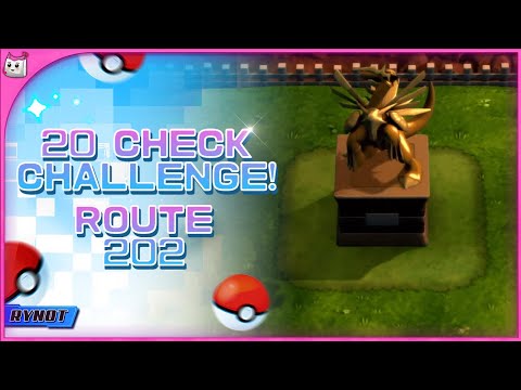 20 Check Challenge - Route 202! | Pokemon Brilliant Diamond & Shining Pearl