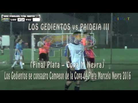 7 LOS GEDIENTOS vs PAIDEIA III 2 Final Plata – Copa M Neyra - 23/12/2016