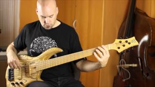 David Hughes playing F Bass BN5