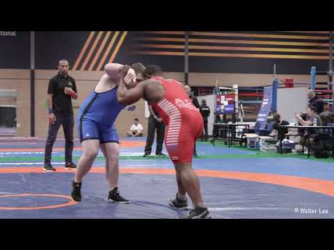 CEDRIC NYASMSI vs JOSH SCHAEFFER   [4K VIDEO]  -  AUSTRALIAN NATIONAL WRESTLING CHAMPIONSHIPS 2022
