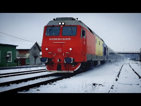 Jimmy Tricolor 64-0920-0 & IR 1834 Timișoara Nord - Iași, dimineața în Oradea Est ( 17.01.2021.)