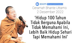 Download lagu Ceramah Bhante Uttamo 2 Desember 2022 : Hidup 100 Tahun Tidak Berguna Apabila Tidak Memahami Ini mp3