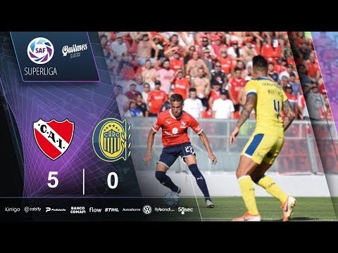 Fecha 18: resumen de Independiente - Rosario Central