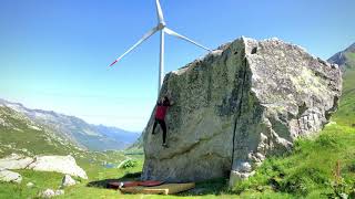 Video thumbnail of Alinghi, 6c. Gottardo