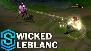 Wicked LeBlanc Skin Spotlight - Assassin Update 2016 - League of Legends