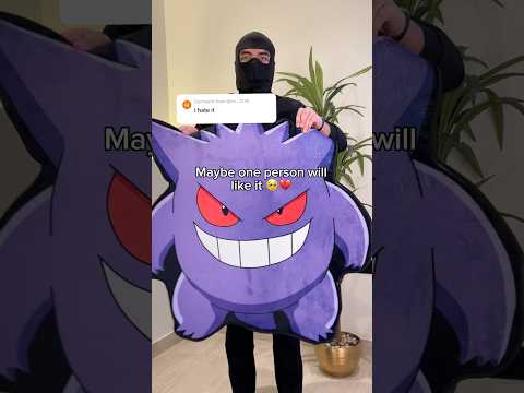 Did I reach my target audience? 🥺🙏 #pokemon #rug #gengar #gengarrug