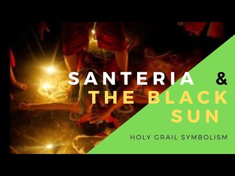 Santeria and the North pole Holy Grail Black Sun