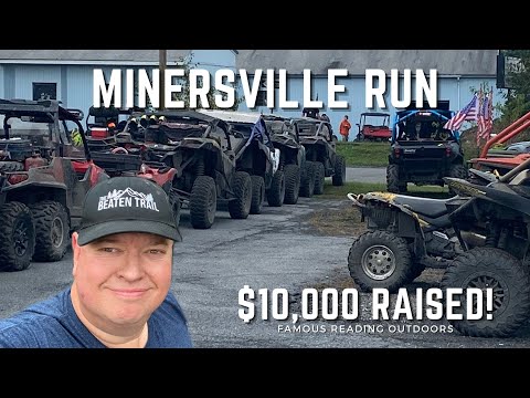 How did Famous Reading Outdoors raise $10,000 for the town?