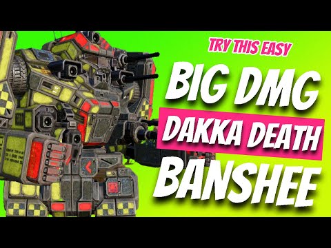 MWO - Easy quick Banshee Build for Cheap! BIG DMG