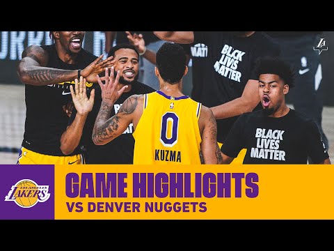 HIGHLIGHTS | Kyle Kuzma (25 pts, 6 reb, 3/5 3pt) vs Denver Nuggets