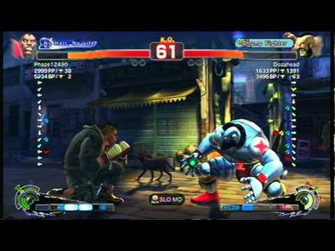 Phaze12490 (Balrog) vs Dozahead (Zangief)