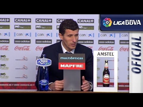 Rueda de Prensa de Javi Gracia tras el Osasuna (1-5) Athletic Club - HD
