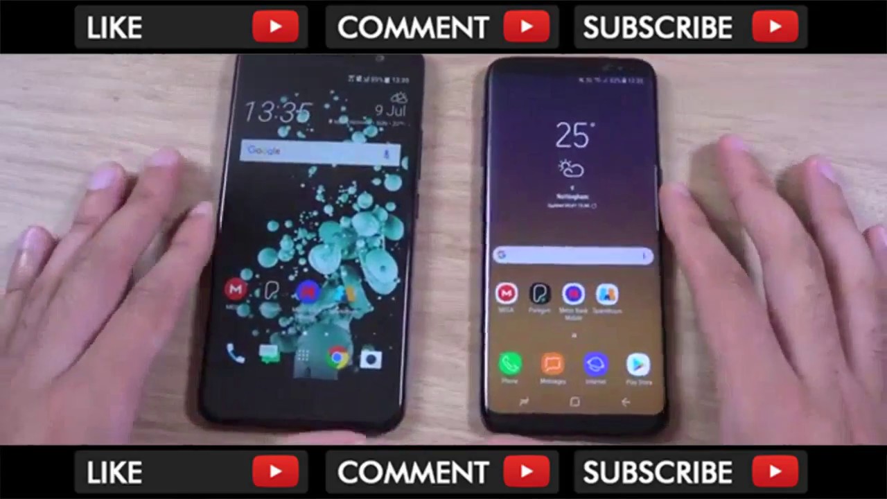 HTC U11 vs Samsung Galaxy S8 Speed Test