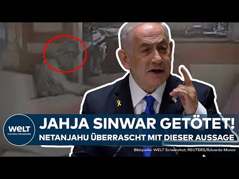 JAHJA SINWAR: Hamas-Chef in Gaza getötet! Israels Premier Netanjahu überrascht mit dieser Aussage