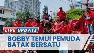 Ratusan Massa Geruduk Kantor Walkot Medan, Bobby Nasution Turun Temui Pemuda Batak Bersatu
