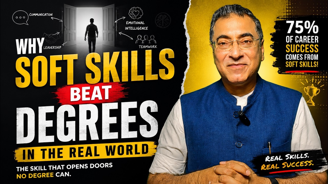 Soft Skills Beat Degrees. What Hemant Batra Tells Ambitious Professionals