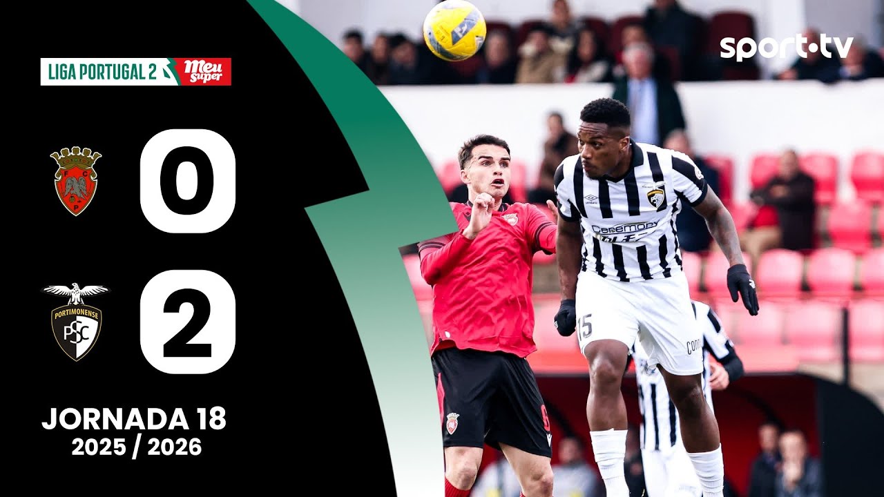 Penafiel vs Portimonense SAD Highlights