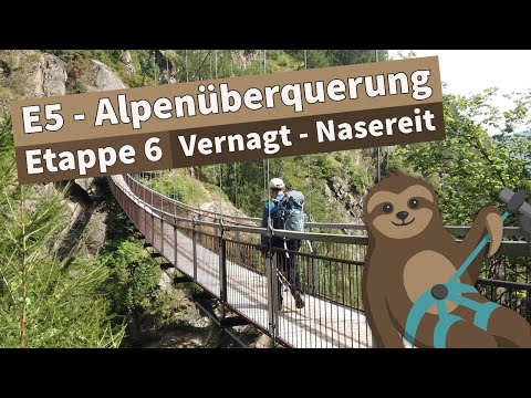 Über die 1000-Stufen-Schlucht zur Nasereithütte | E5 Alpenüberquerung | Etappe 6