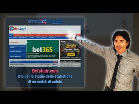 Betstudy.com sito per lo studio delle statistiche di un match di calcio