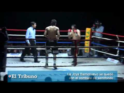 La Joya Barrionuevo se quedó con la pelea de semifondo