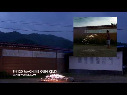 FN120 Machine Gun Kelly - Gun Shaped Fountain
