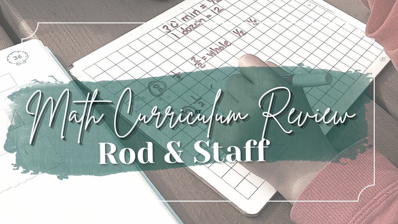 Math Curriculum Review | Rod & Staff Elementary Math