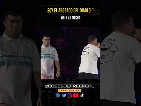 WOLF RESPONDE CON TREMENDO RIMON A MECHA EN LA #redbullinternacional