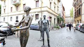 Outdoor art experience Mannequin by Angelo Savarese