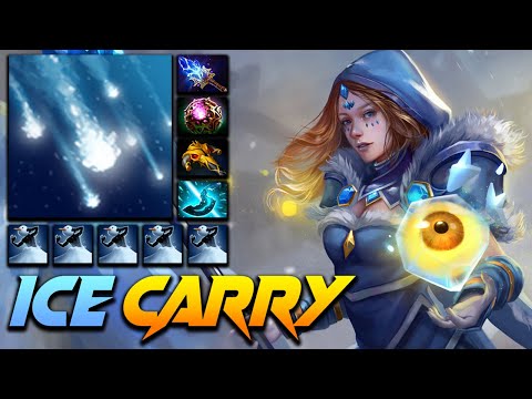 Crystal Maiden Solo Mid Ice Carry - Dota 2 Pro Gameplay [Watch & Learn]