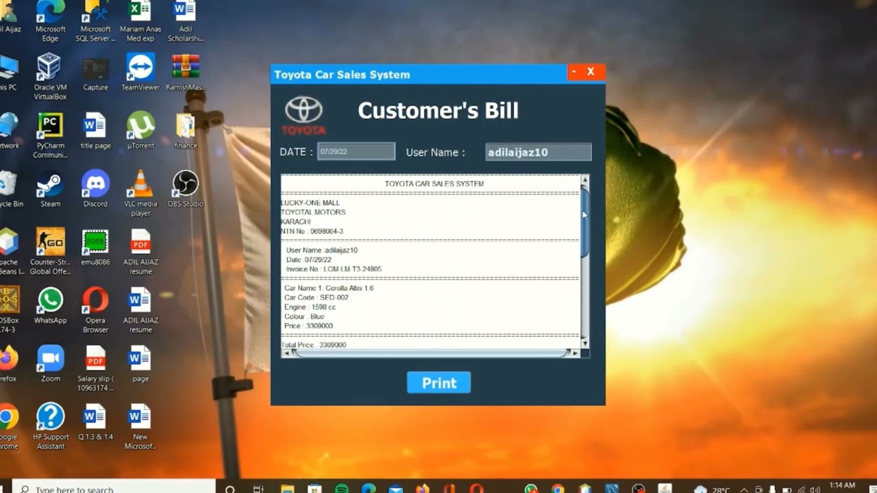 Car management System using Java NetBeans| SQL database | CS50 final Project