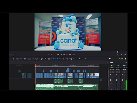 🎥 The Art of Editing: Behind the Scenes of the CANAF 15th Anniversary Gala 🎉